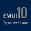 Blue Emui-10 Theme For HuaweiHonorEmui