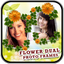 Flower Dual Photo Frames