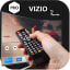 Universal remote control for vizio