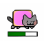 Nyan Cat Progress Bar