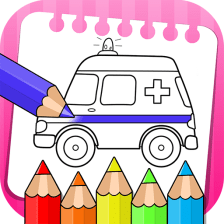 vehicles coloring book & drawing book - kids Game