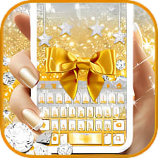 Golden Bow Keyboard Theme