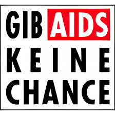 Bildschirmschoner Gib Aids keine Chance