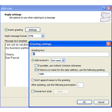 Auto Reply Manager for Outlook
