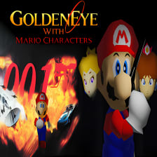 GoldenEye With Mario Characters Mod