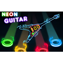Neon Guitar Simulator Game New Tab