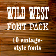 Monotype Wild West Font Pack