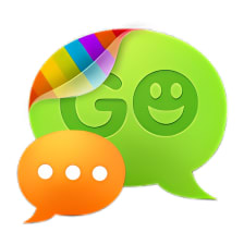GO SMS Pro simple dark theme