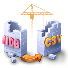 MDB to CSV Converter