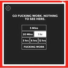 Go Fucking Work