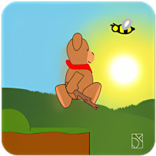 Honey Bear Jump n Run Game