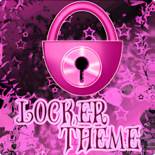 Theme Pink Dark GO Locker