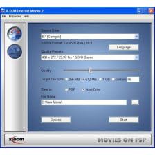 X-OOM Movies on PSP