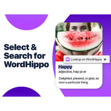 Extension for WordHippo Thesaurus(Unofficial)