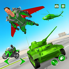 Jetpack Flying Army Hero: Gangster Crime Simulator
