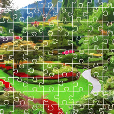 Majestic Gardens Jigsaw Puzzle