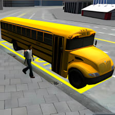 Schoolbus driving 3D simulator