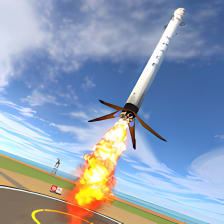 Falcon Landing Simulator