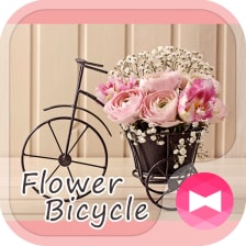 Cute Wallpaper Flower Bicycle