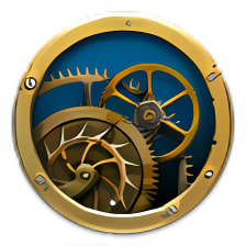 Mechanical Clock 3D