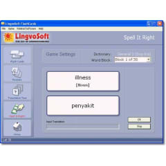 LingvoSoft FlashCards English-Indonesian
