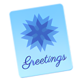 Stationery Greeting Cards templates for Apple Mail