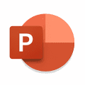 Logo Project Microsoft PowerPoint 2016 for Windows