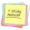 Logo Project 7 Sticky Notes for Windows
