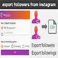 IG Follower Export tool