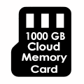 Logo Project 1000 GB Cloud Memory Card for Android