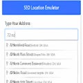Precise Address Location Emulator for SEO PPC