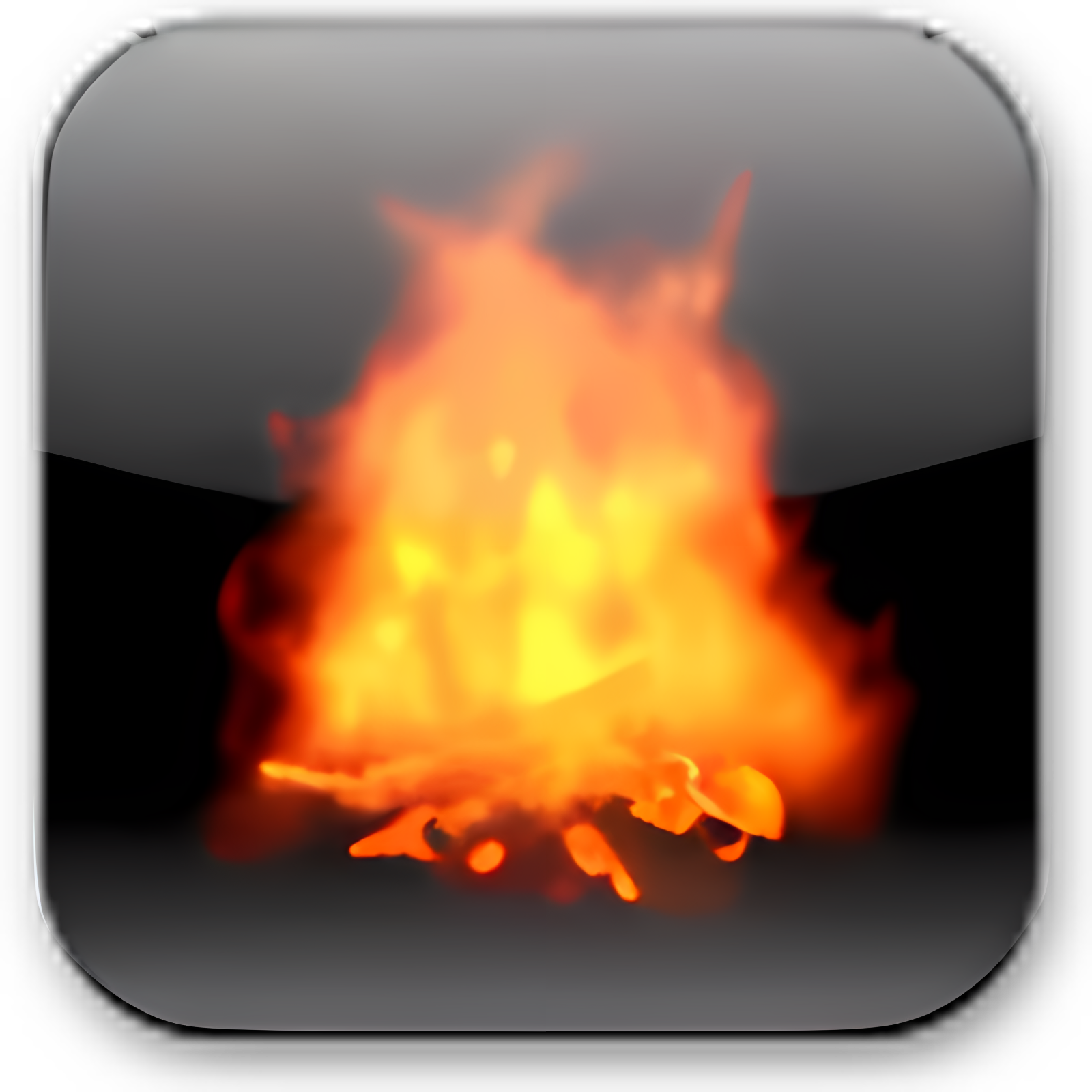 3D Fireplace Screensaver