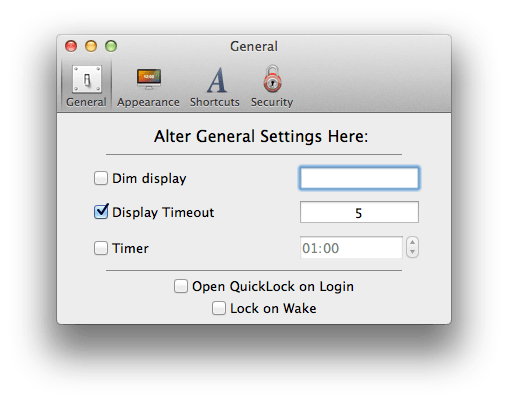 Quicklock Get To Macbook 10.12 Software Quicklock-screenshot