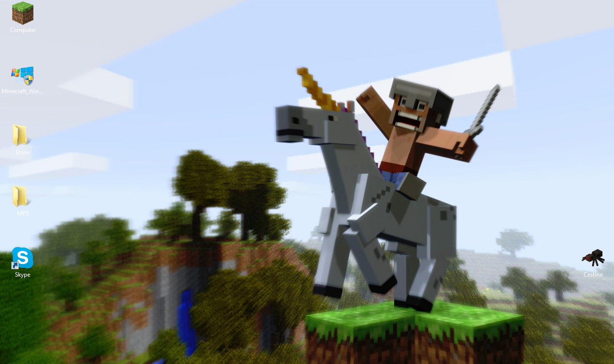 Minecraft Windows Theme