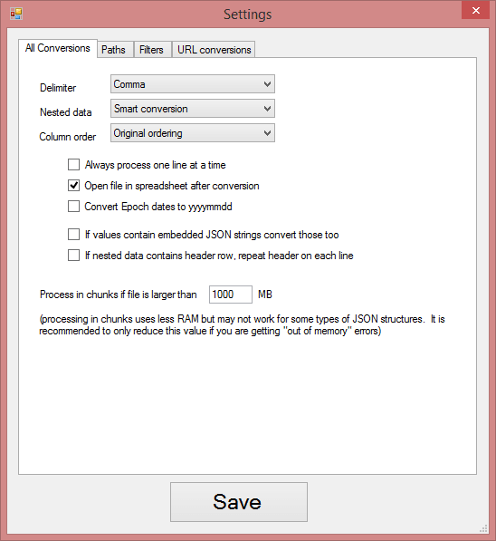 Advanced CSV Converter 7.45 for windows instal