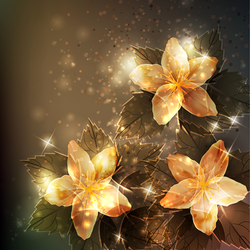 Glow Flowers Live Wallpapers