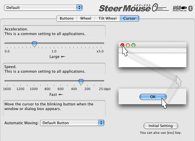 TC A OS X Keygen Steermouse Comment Installer Steermouse-screenshot