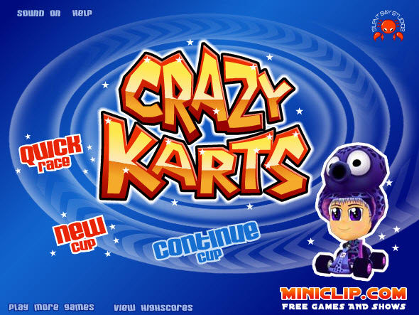 Más reciente Crazy Karts En línea Web-App