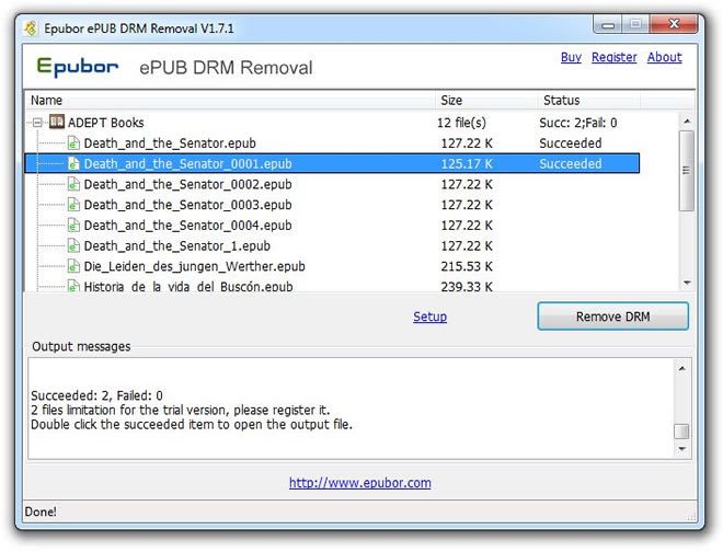 Epubor PDF Epub DRM Removal 2.0.10.7 Fraiche Version Sur OS X 10.13 Telecharger Comment Installer Epub-drm-removal-screenshot