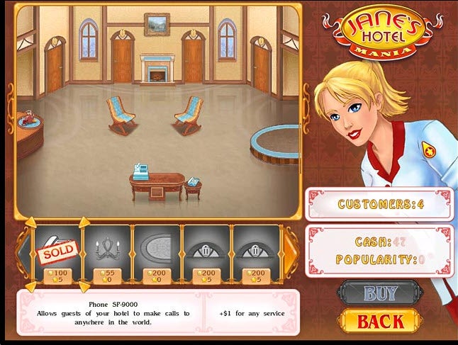 Jane's Hotel Mania