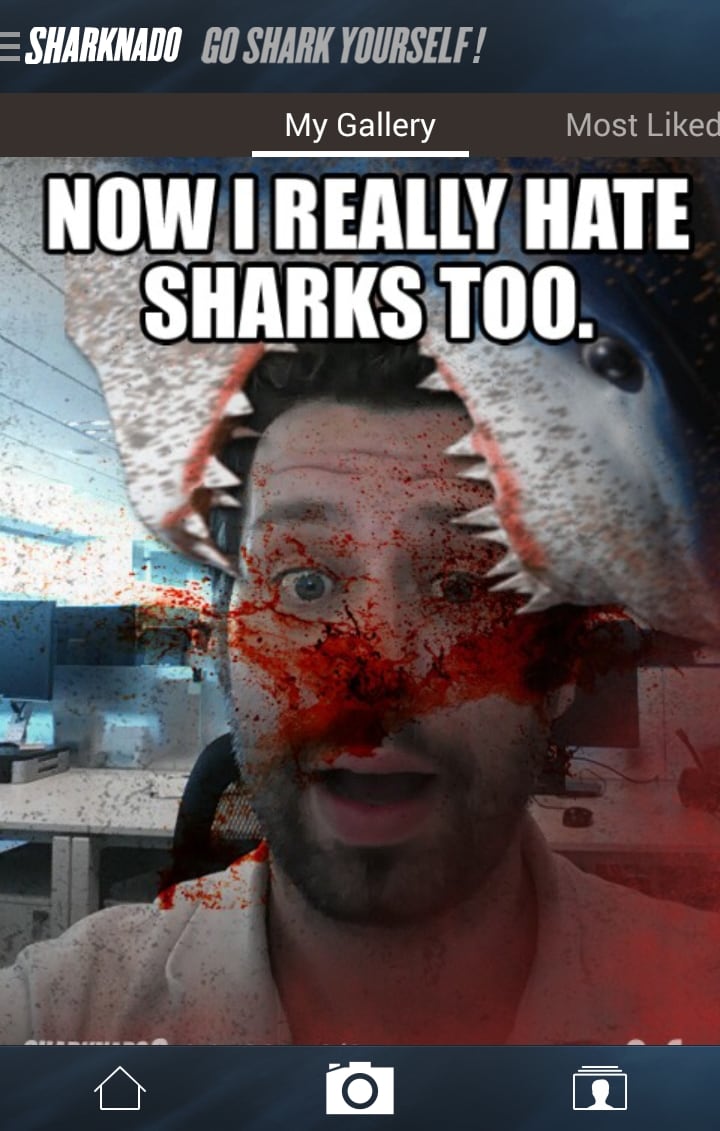 sharknado go shark yourself screenshot