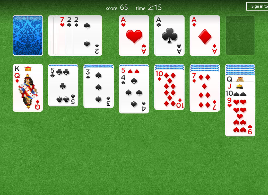 microsoft solitaire collection won