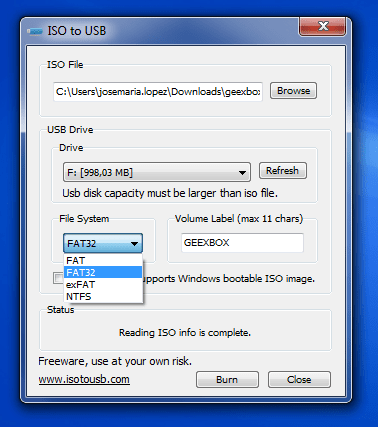 make bootable usb from iso windows 10