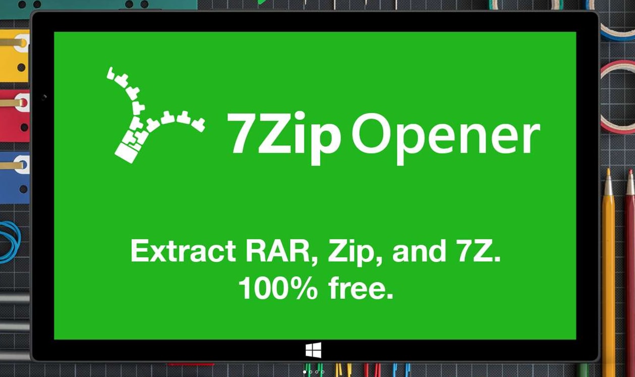zip file opener for windows 7