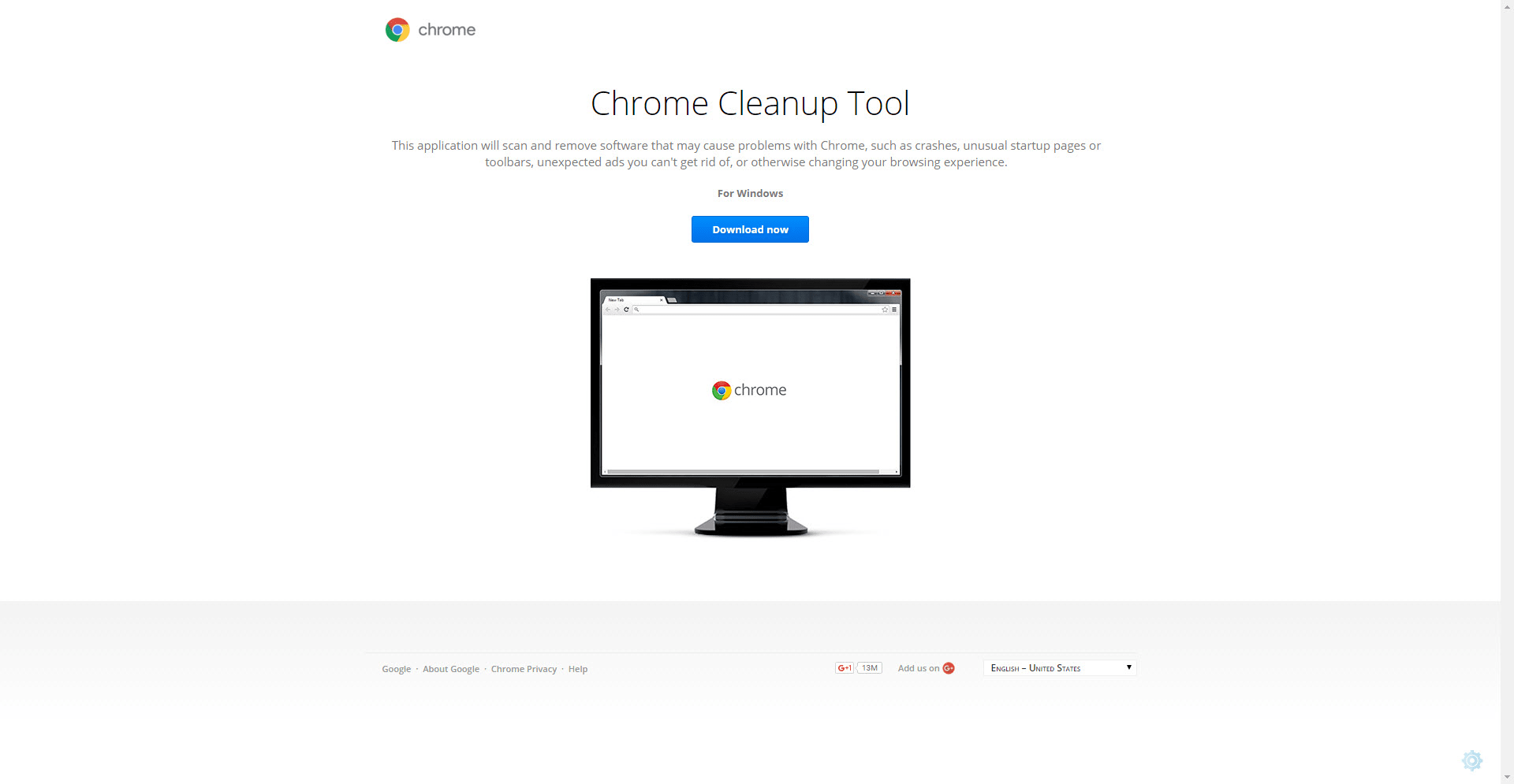 Chrome Cleanup Tool - Download