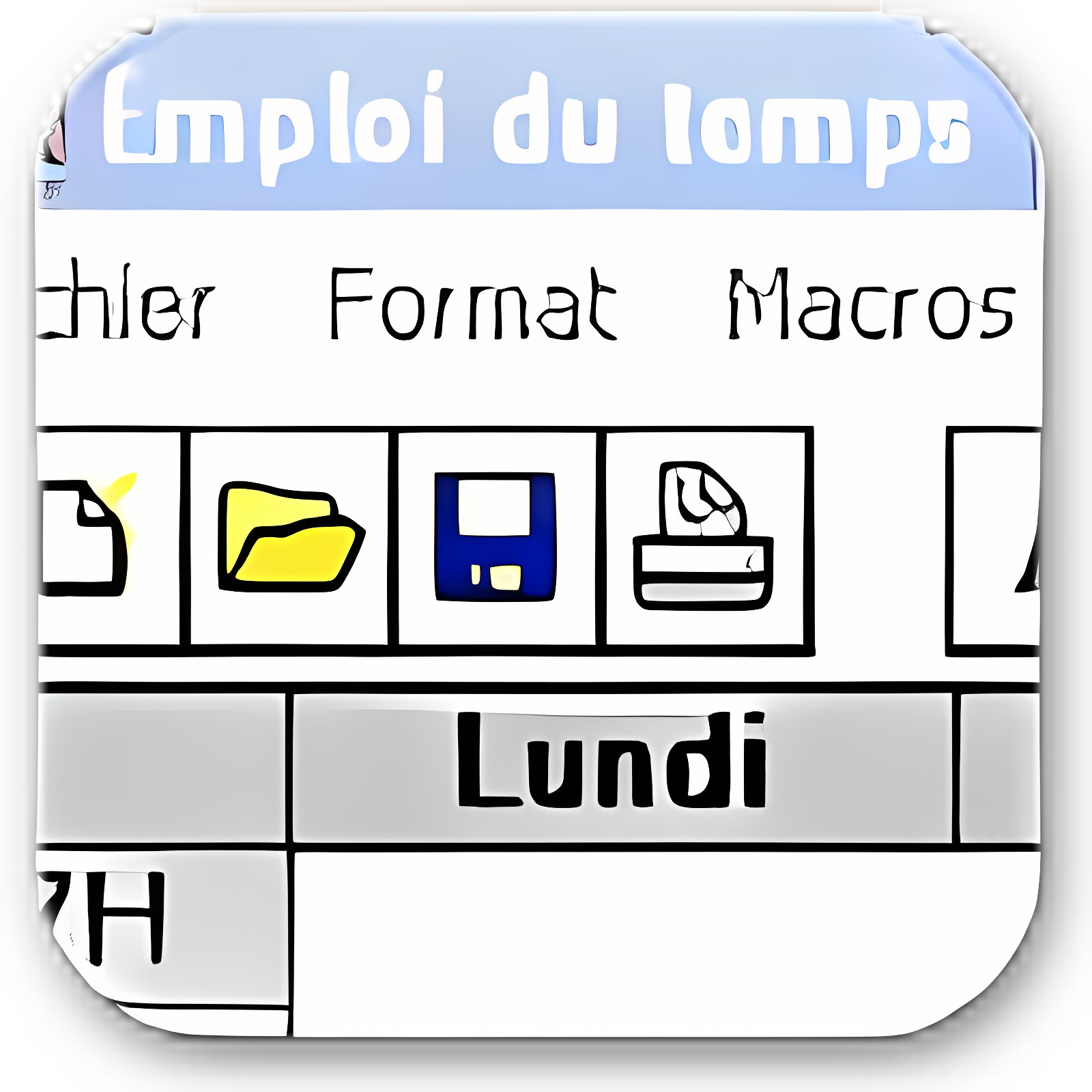 Emploi du temps