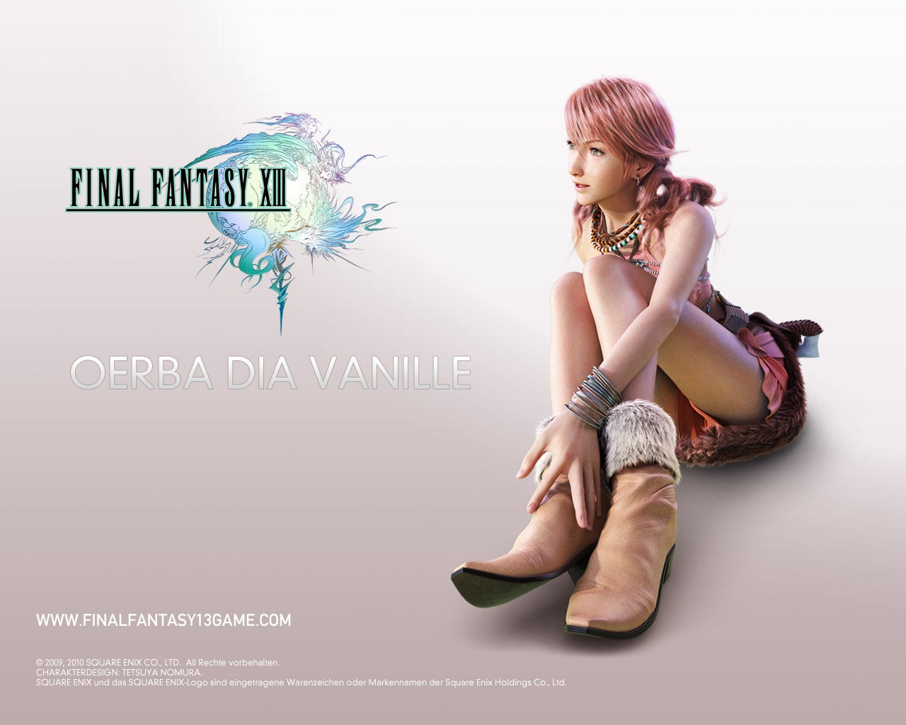 Final Fantasy 13 Wallpaper: Oerba Dia Vanille