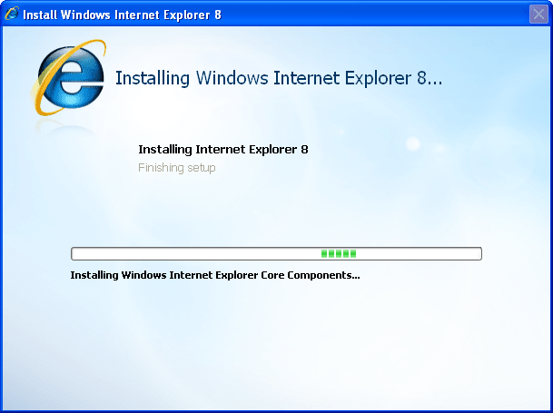 internet explorer 8 download for xp