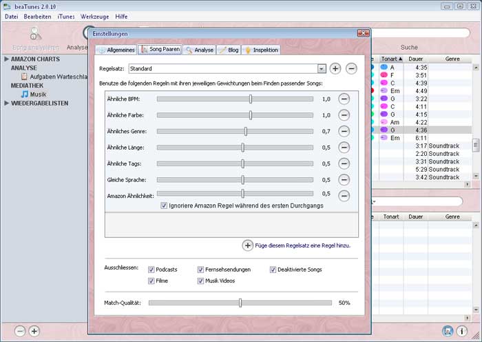 beatunes custom sorting