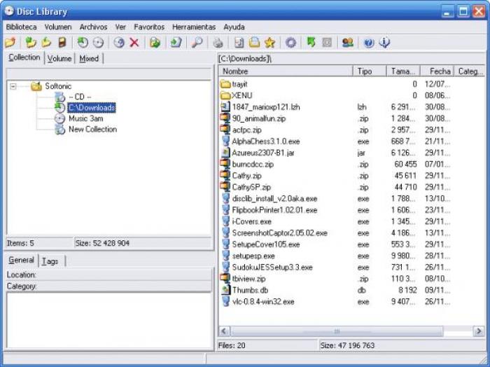 Disc Library